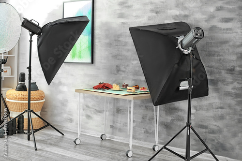 Photo studio with professio...