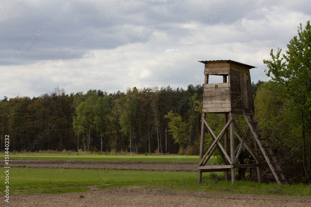 Hunter's watchtower.