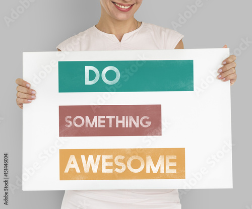 Εκτύπωση καμβά Attitude is Everything Be Your Own