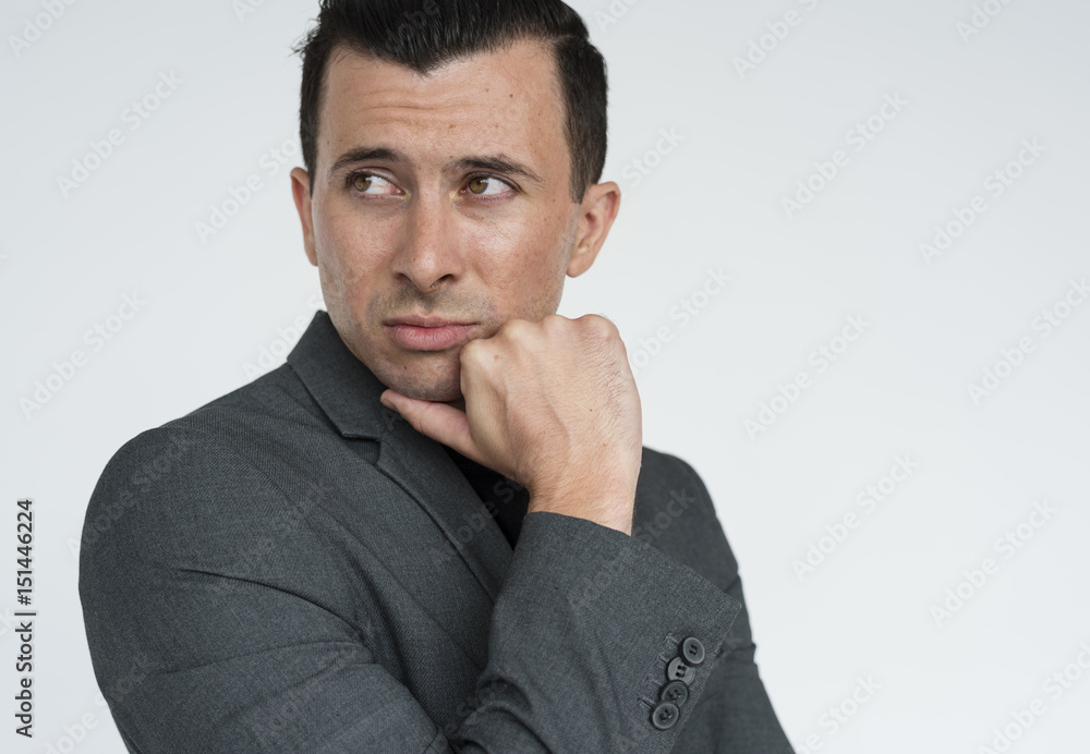Business People Suit Studio Concept Business People Suit Studio Concept