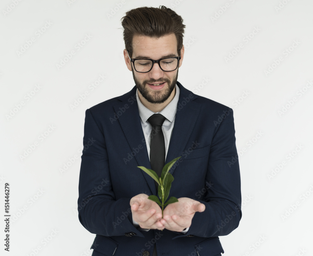 Businessman Adult Portrait Occupation Concept Businessman Adult Portrait Occupation Concept