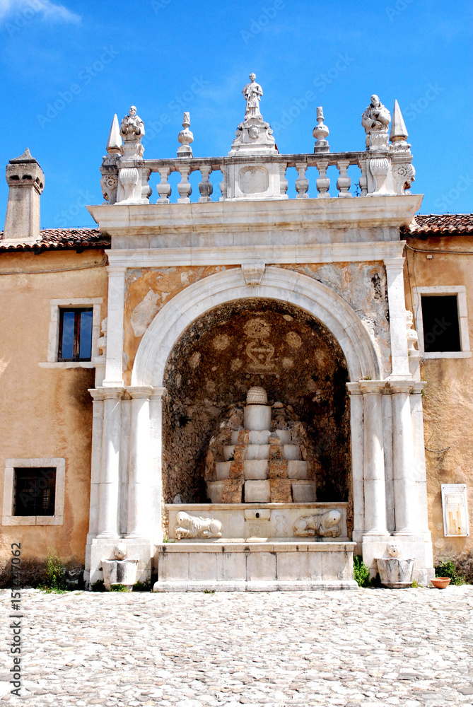 Obraz premium PADULA : LA CERTOSA DI SAN LORENZO