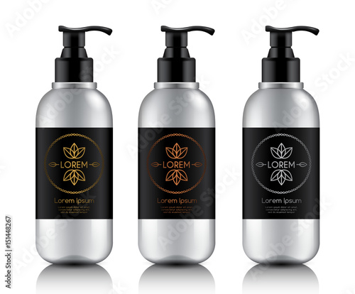 Make Up and Skincare Packaging Template : Vector Illustration