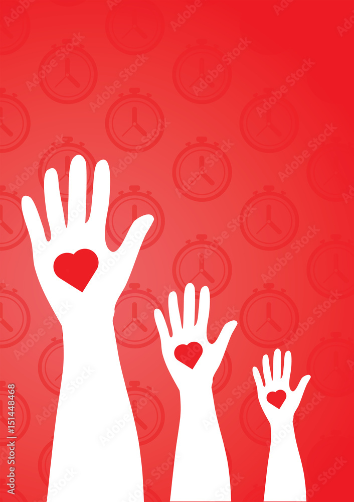 Vector icon of call for volunteers Vector icon of call for volunteers