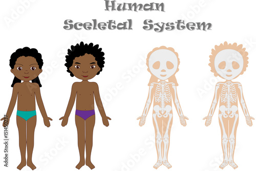 Kids body by X-ray