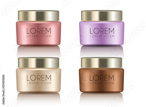 Make Up and Skincare Packaging Template : Vector Illustration