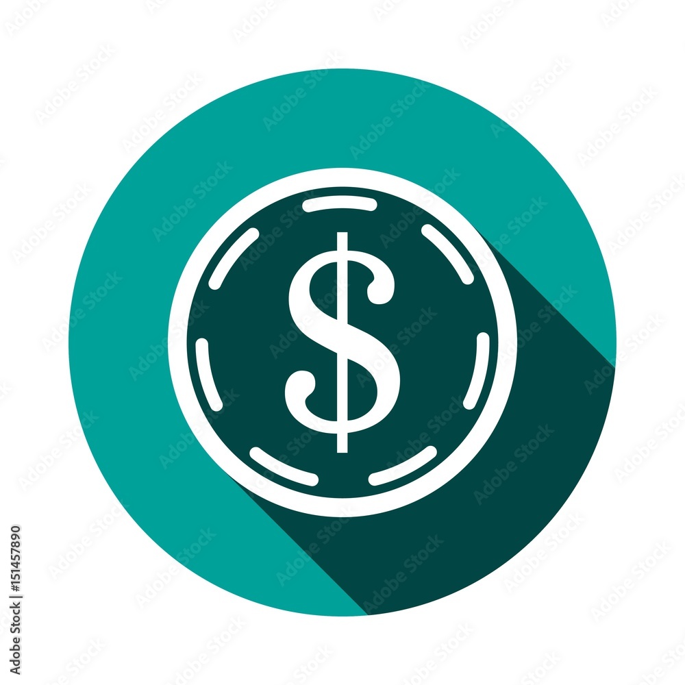dollar money icon stock vector illustration flat design dollar money icon stock vector illustration flat design