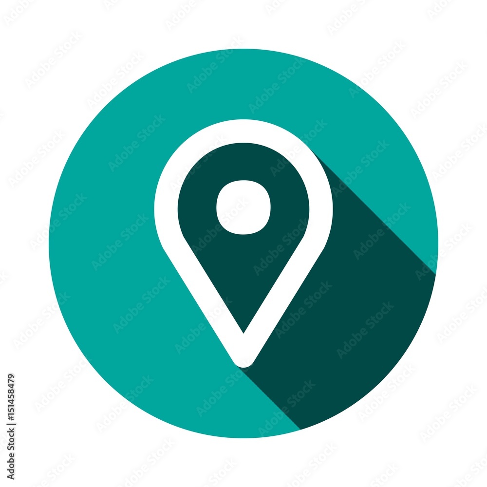 map pointer icon stock vector illustration flat design map pointer icon stock vector illustration flat design