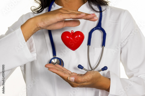 internist with heart photo