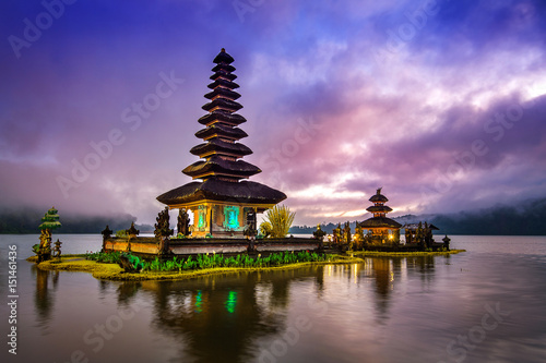 pura ulun danu bratan temple in Bali, indonesia.