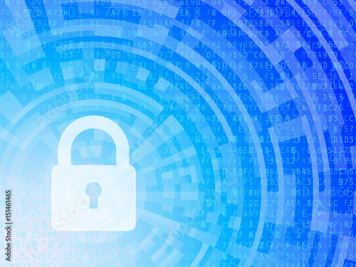 Wallpaper Mural Secure Data Background Torontodigital.ca