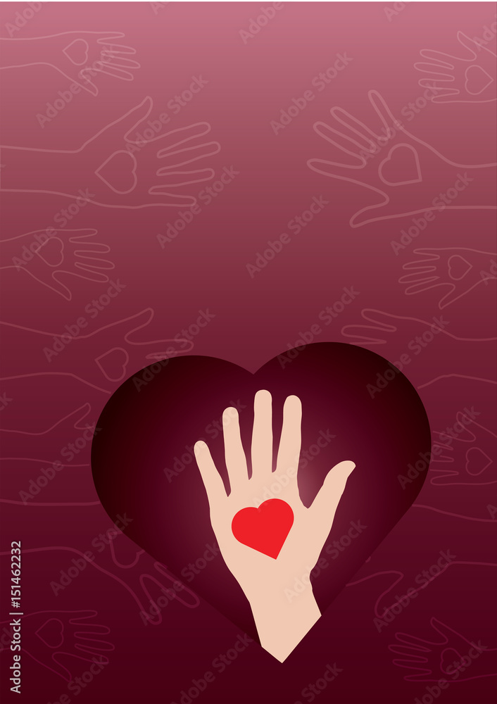 Vector icon of call for volunteers Vector icon of call for volunteers