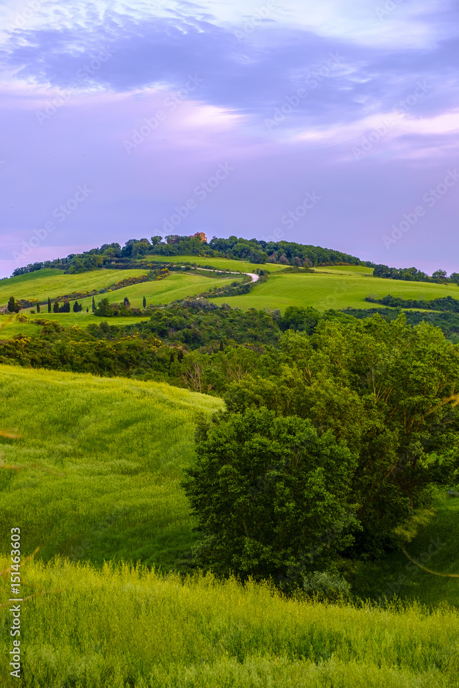 Obraz premium Val d'Orcia in Italy's Tuscany province