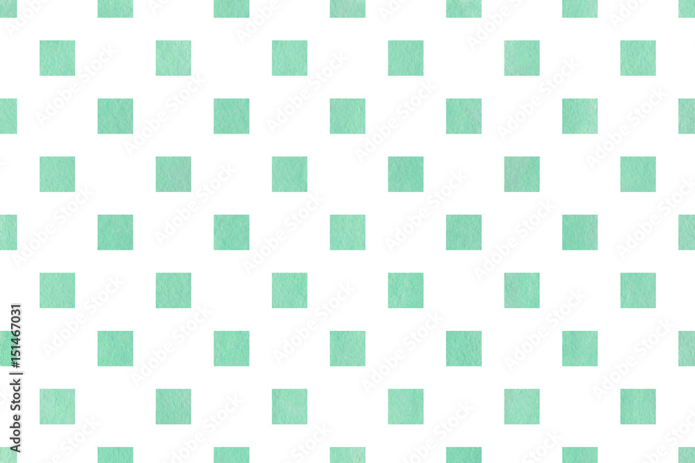 Watercolor square pattern. Watercolor square pattern.