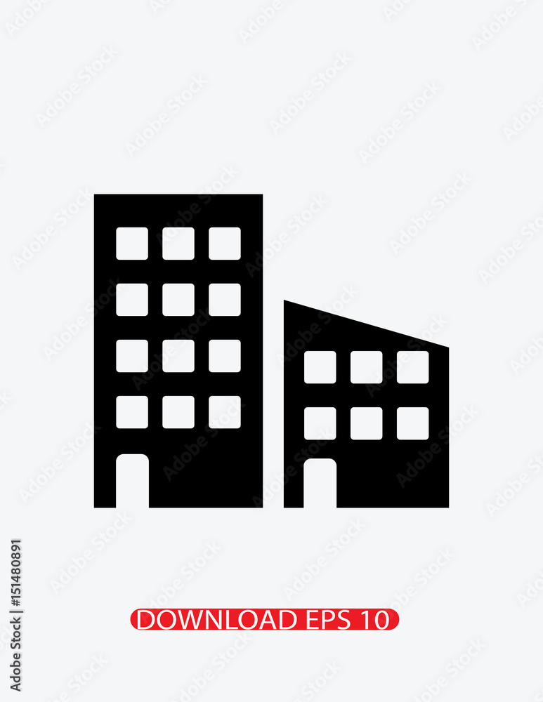 Building icon, Vector Building icon, Vector