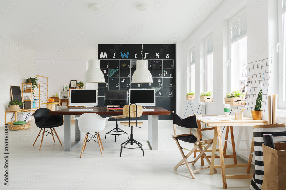 Modern designer studio Modern designer studio