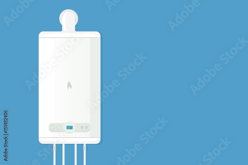 vector home gas boiler
