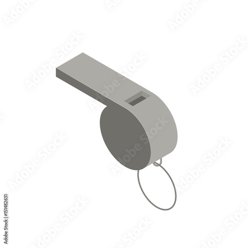 sport cartoon whistle icon