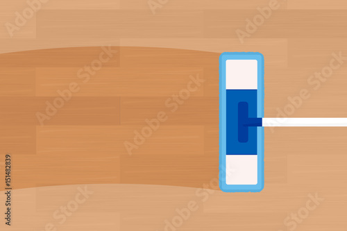 floor cleaning vector