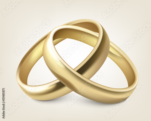 vector wedding rings
