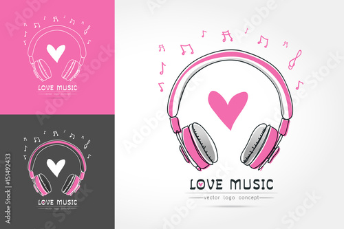  stylized image of Headphone