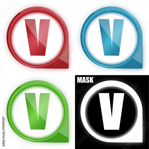 ikona w okręgu ze strzałką i blaskiem zestaw