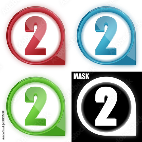 ikona w okręgu ze strzałką i blaskiem zestaw