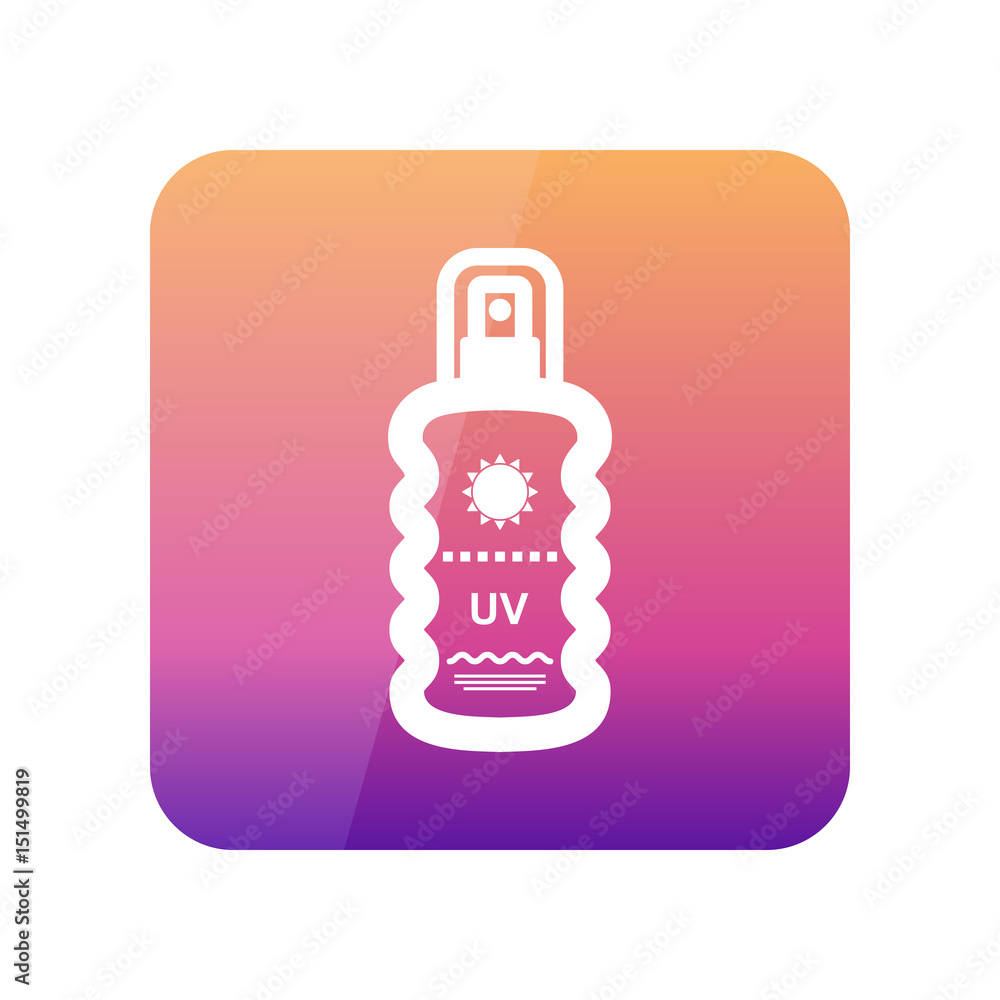 Sun Cream in Spray outline icon. Summer. Vacation Sun Cream in Spray outline icon. Summer. Vacation