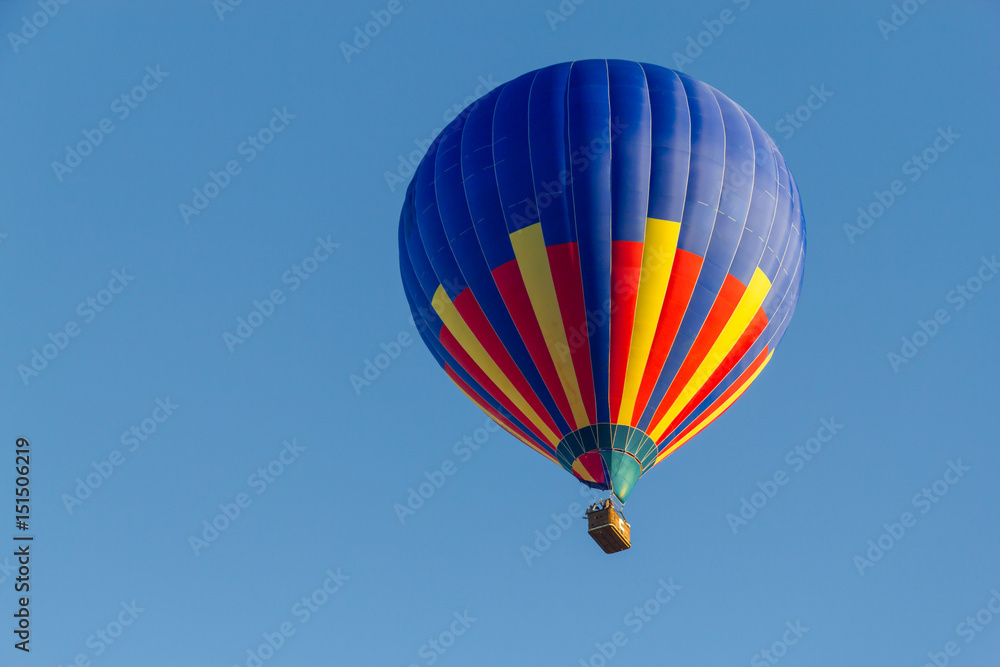 Naklejka premium Hot air balloon