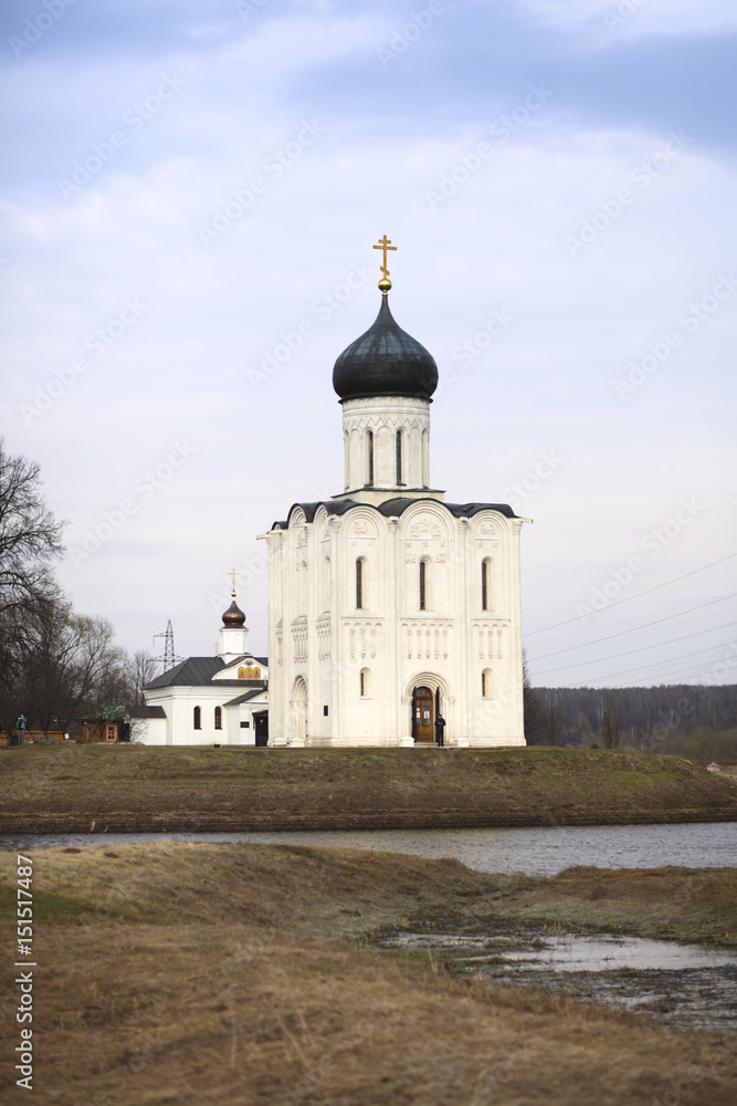 The Church of Intercession on Nerl, golden ring