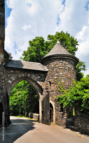 Burg Reichenstein, Trechtinghausen, Unesco Weltkulturerbe Oberes Mittelrheintal, Rheinland-Pfalz, Deutschland, Europa photo