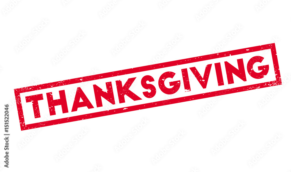 Thanksgiving rubber stamp. Grunge design with dust scratches. Effects can be easily removed for a clean, crisp look. Color is easily changed. Thanksgiving rubber stamp. Grunge design with dust scratches. Effects can be easily removed for a clean, crisp look. Color is easily changed.