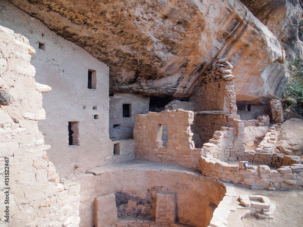 Cliff dwelling at Mesa Verde National Park, Colorado, United States