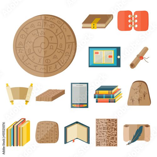 Books icons document magazine publication typography knowledge typography bookstore vector illustration.