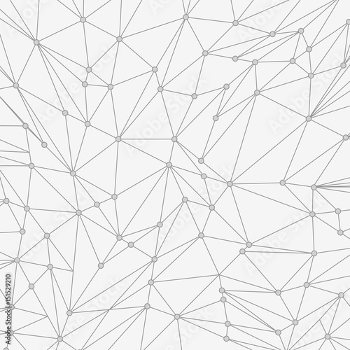 Abstract lines background, geometric technology network pattern.