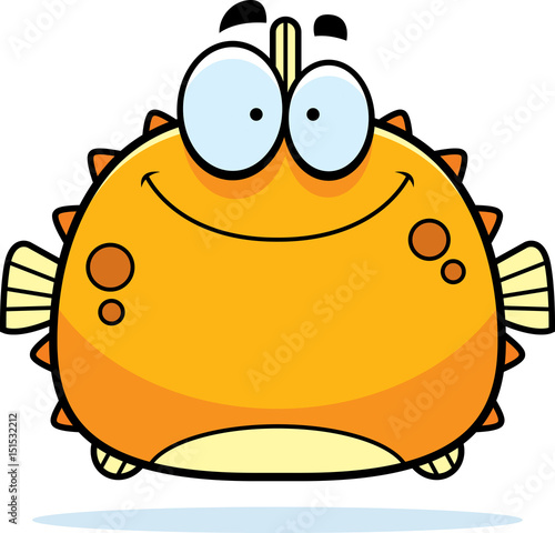 Smiling Little Blowfish