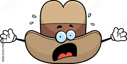 Scared Cowboy Hat