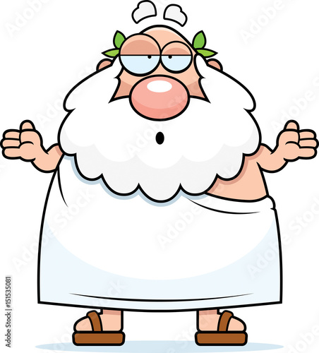 Greek Philosopher Confused