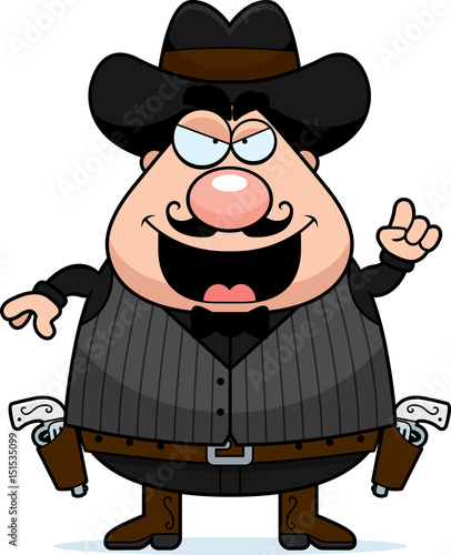 Cartoon Gunfighter Idea