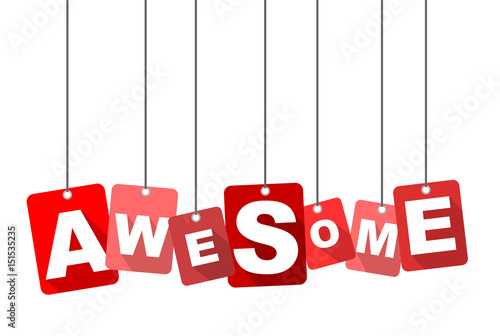 Red vector flat design background awesome. It is well adapted for web design.