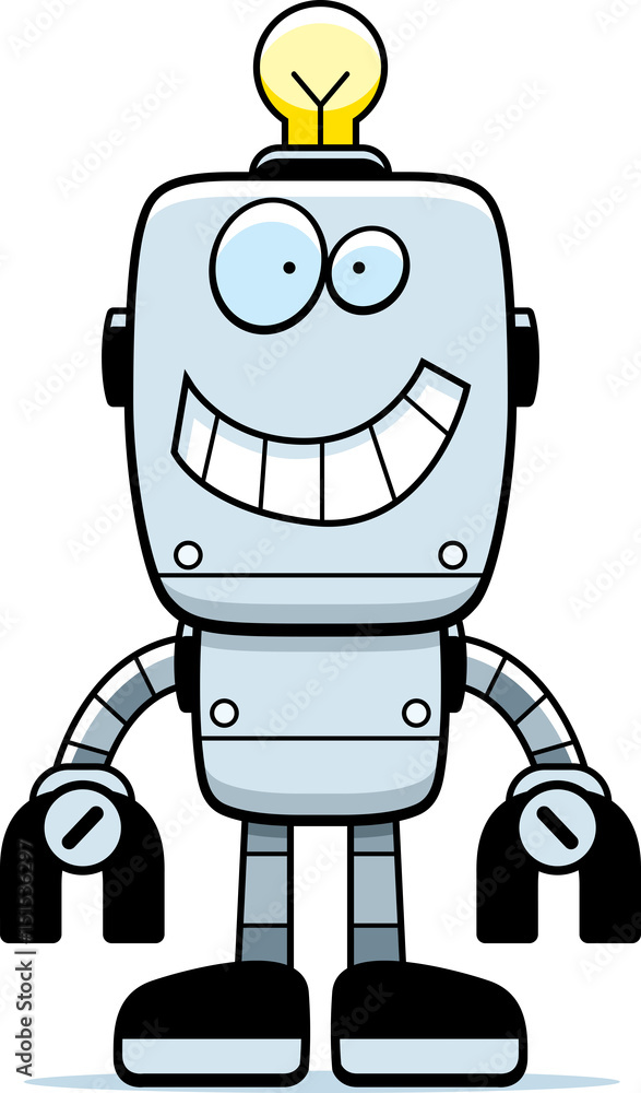 Robot Smiling Robot Smiling
