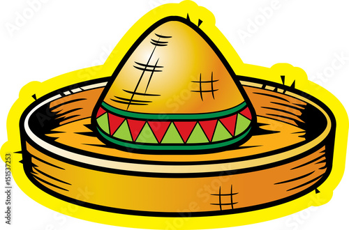 Cartoon Sombrero