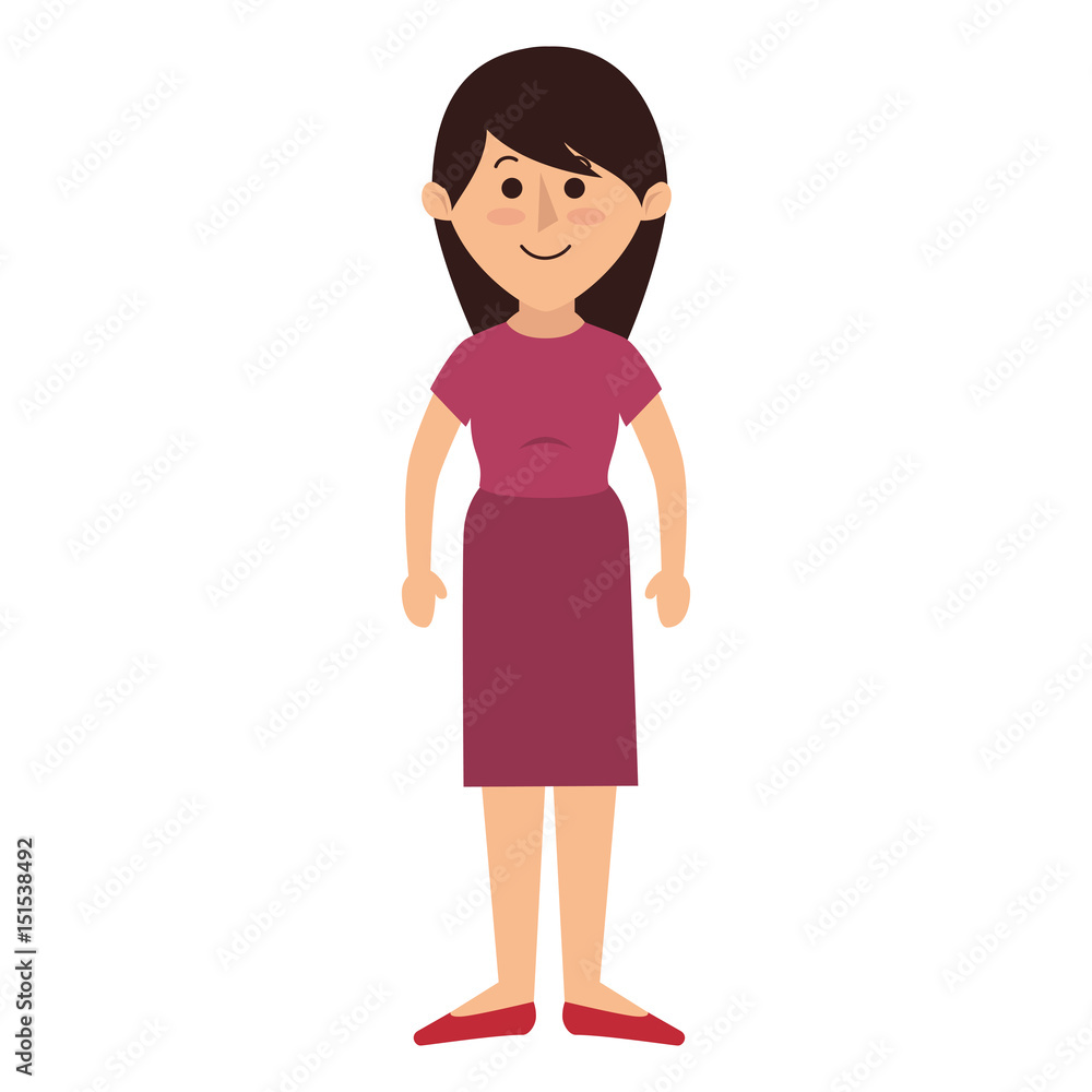 beautifull mother avatar character vector illustration design beautifull mother avatar character vector illustration design