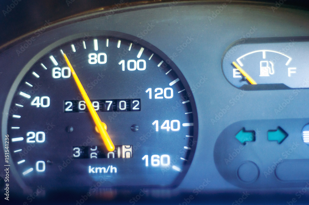 Fototapeta premium Car meter