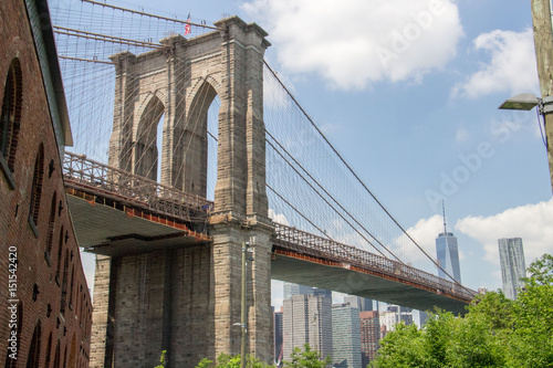 Bild auf Leinwand Brooklyn Bridge