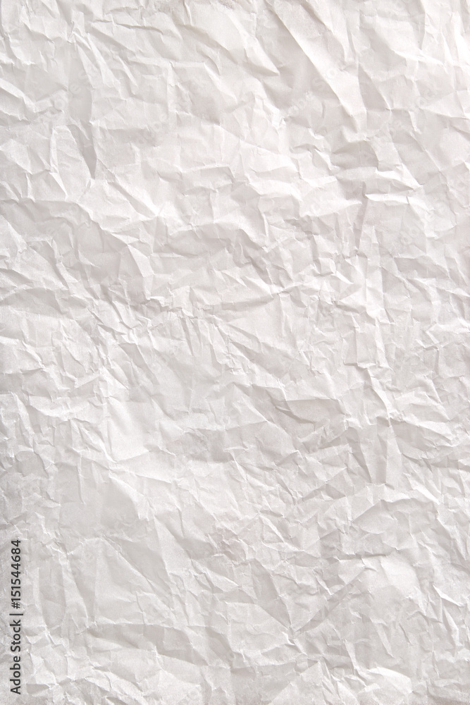 Paper texture. White crumpled paper background. Paper texture. White crumpled paper background.