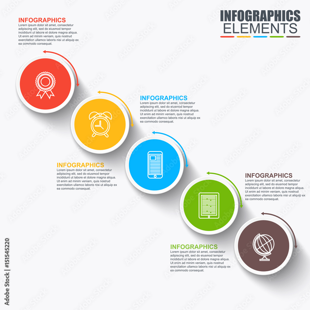 Business infographic data visualization Business infographic data visualization