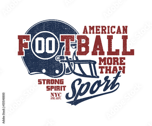 Football Helmet Stylized vector illustration eps 8.