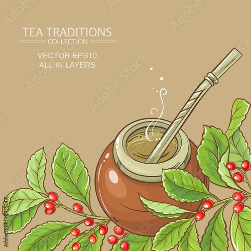 mate tea in calabash