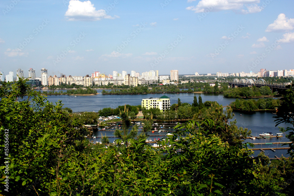 Fototapeta premium Spring in Kiev